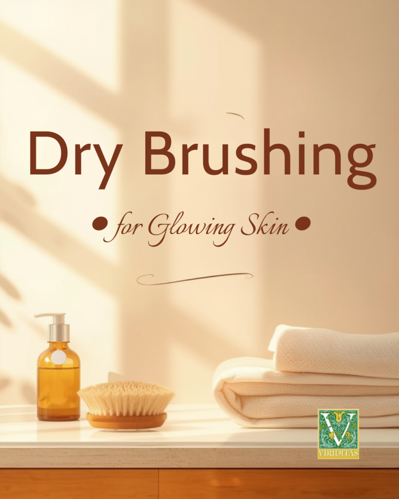 Dry Brushing for glowing skin