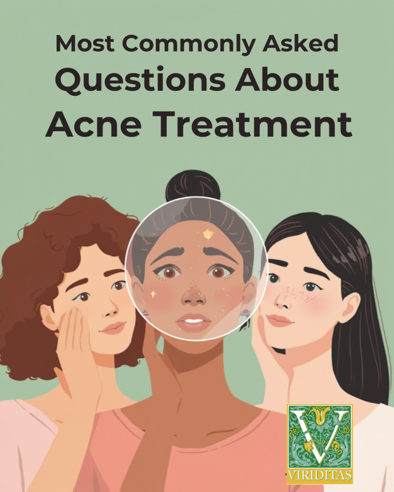 most commonly asked questions about acne treatment
