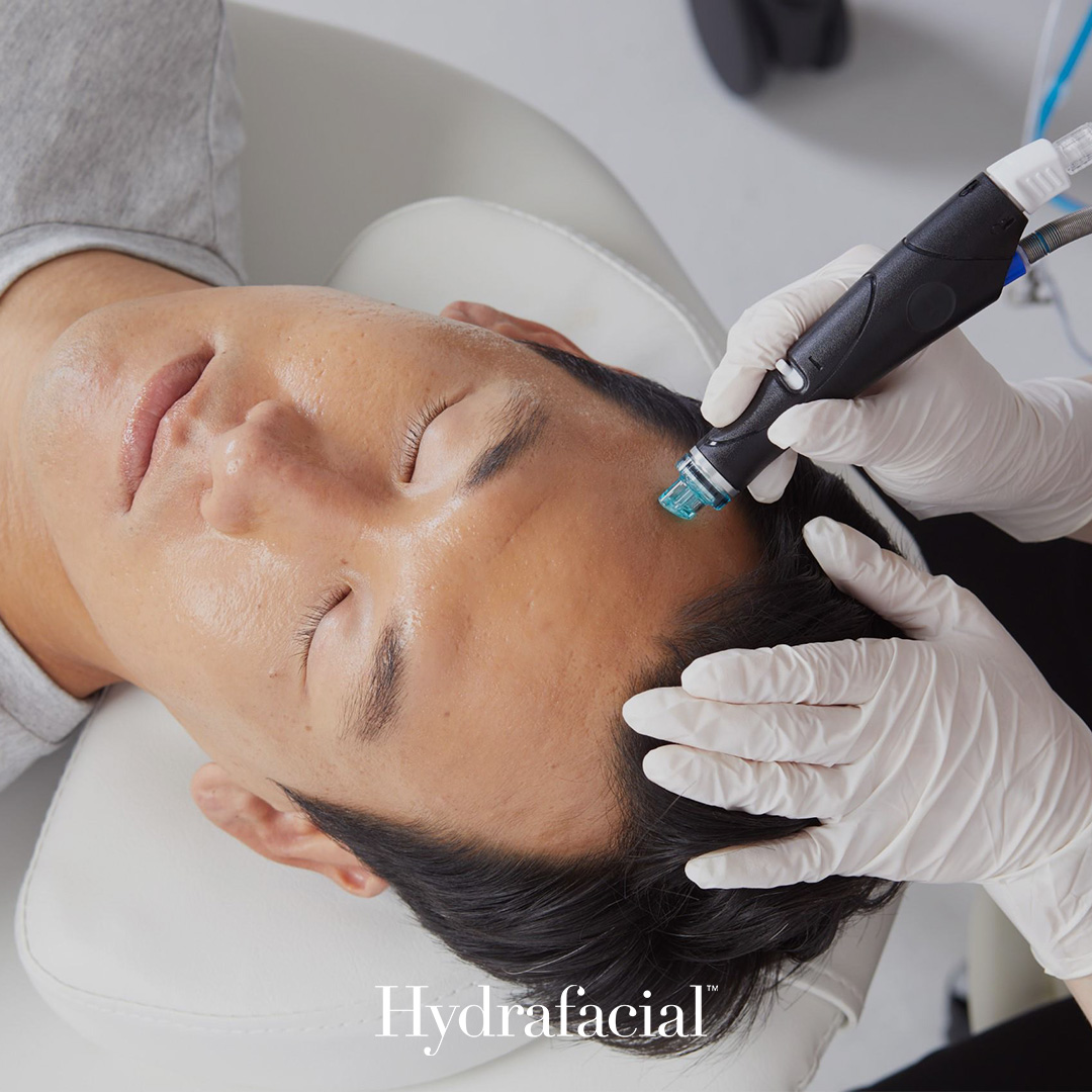 n receiving a hydrafacial
